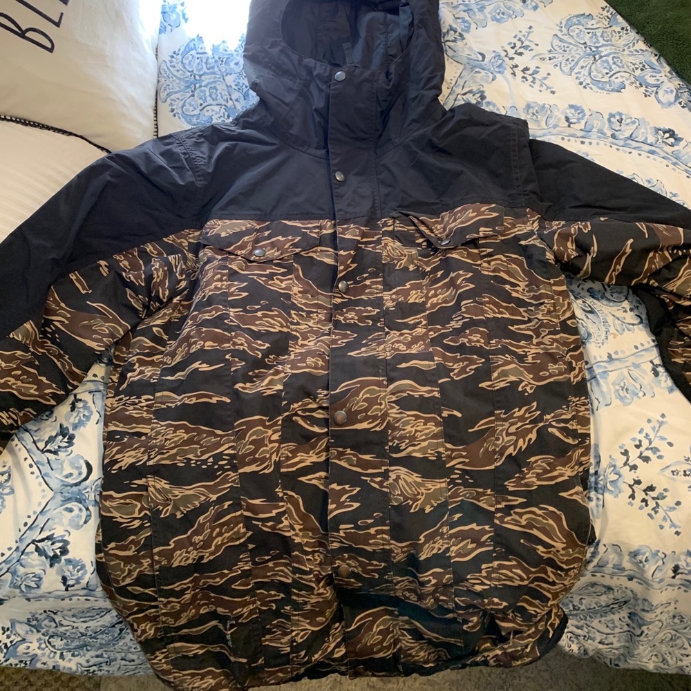 Burton camo jacket
